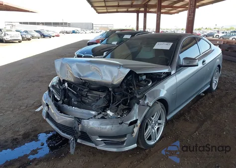2012 Mercedes-Benz C 250 from USA, damaged, VIN WDDGJ4HB5CF764832